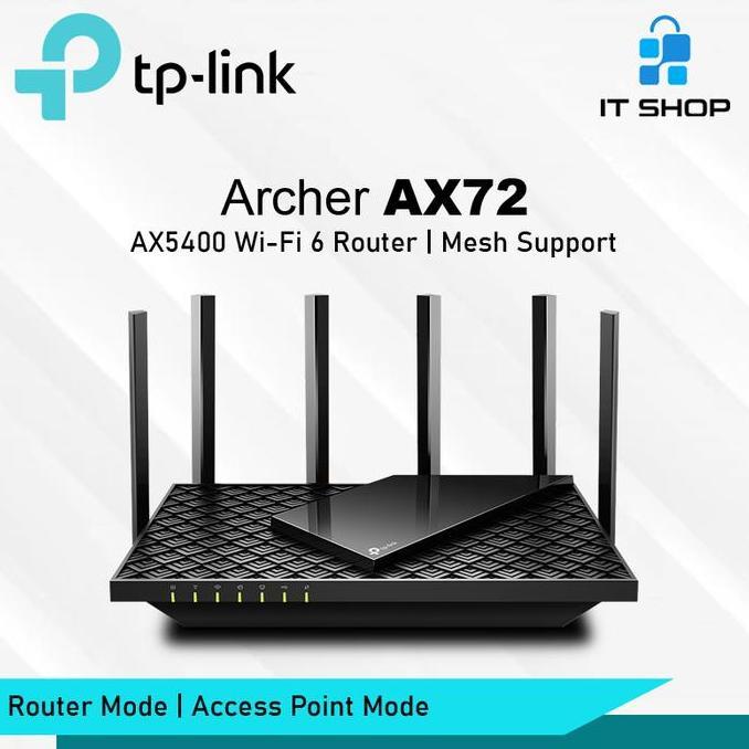 TP-Link Archer AX72 AX5400 Dual-Band Gigabit Wi-Fi 6 Router
