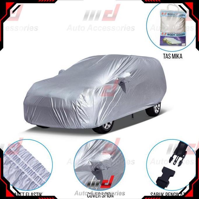 Promo Cover Mobil Suzuki XL7 XL-7 Putih | Anti Flek & Debu | Aman Cat Putih | Fit SUV | Tali Klik | 