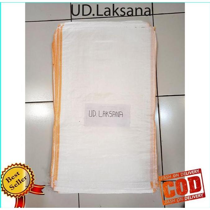Karung Beras 25 Kg Isi 100 Warna Putih Susu Kualitas Terbaik Harga Termurah