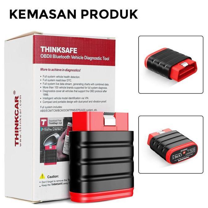 Bahasa IndonesiaThinkcar Thinksafe JOBD/EOBD/ OBD2 Scanner Mobil