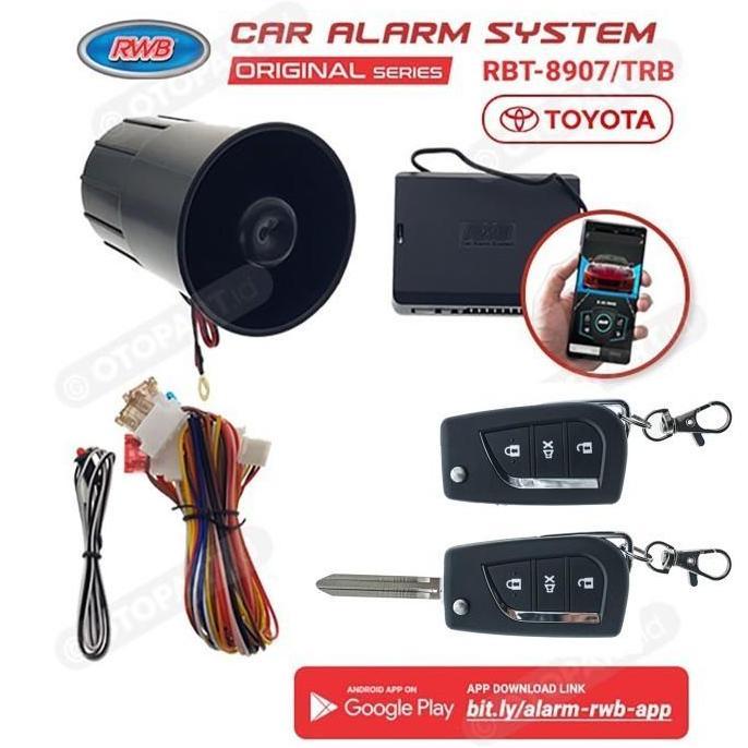 Alarm Mobil Rwb Original Kontrol Lewat Aplikasi Hp Android Rbt Series Baru
