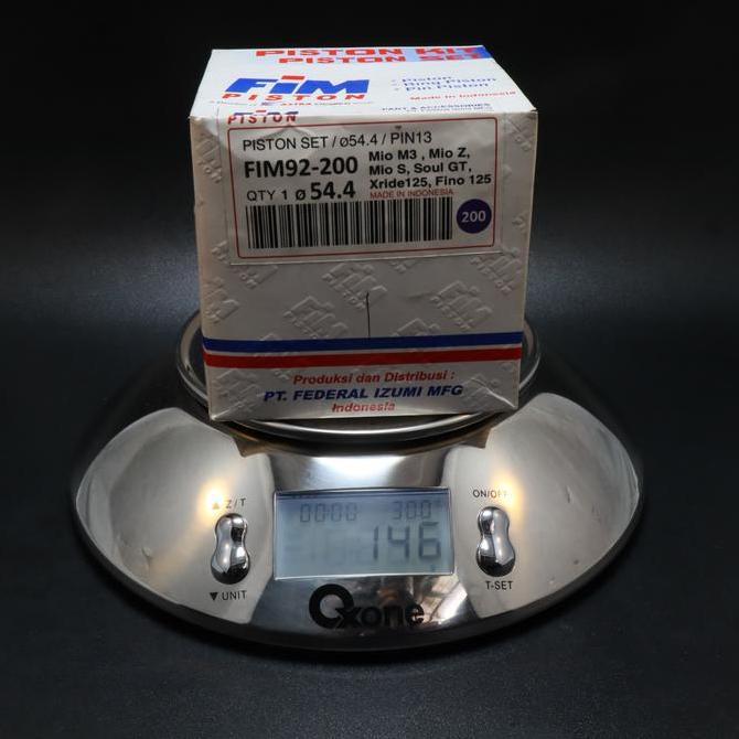 Piston Kit Atau Seher Kit Fim92 Mio-125, Mio M3 Kit Fim Promo