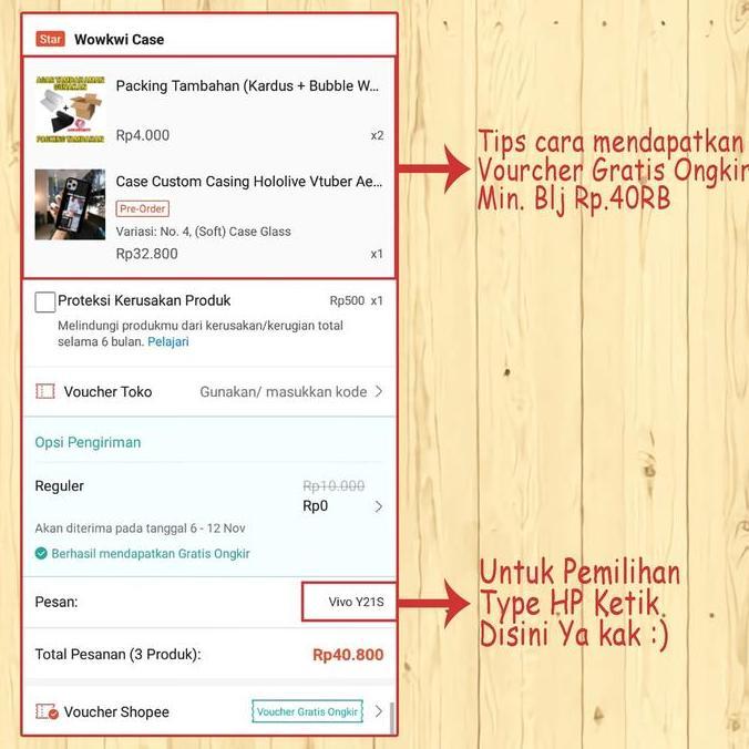 Case Custom Casing Hololive Vtuber Aesthetic