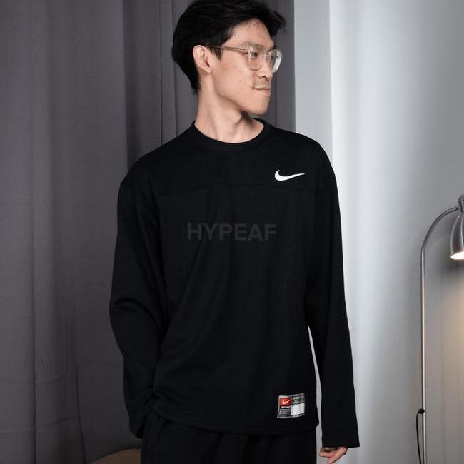 X Stussy Drifit Mesh Long Sleeve Jersey Lengan Panjang