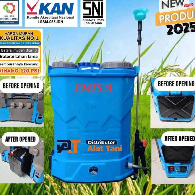 Sprayer Elektrik Imisa Easy Taking 16L Sni Dinamo 120 Psi Mudah Danti Semburan Kencang