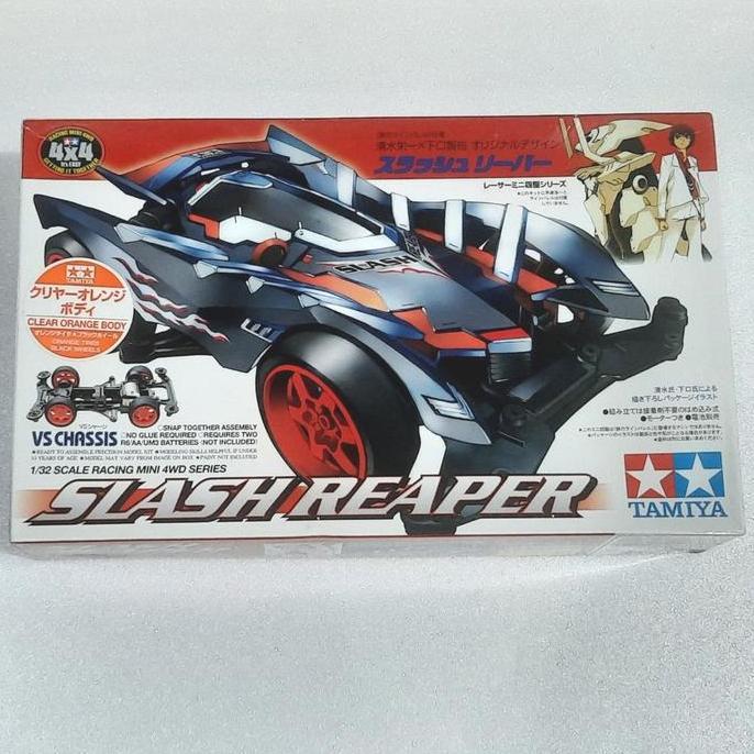 Tamiya 95219 Slash Reaper Clear Orange Body VS Chassis