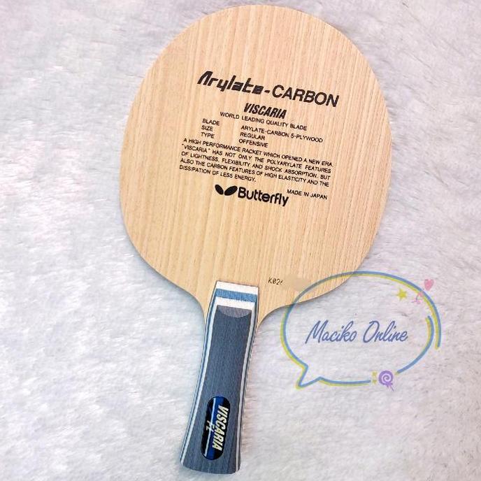 Kayu Bet Pingpong Butterfly Viscaria FL ORIGINAL