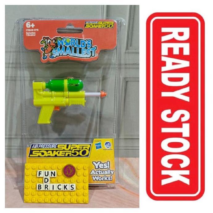 World's Smallest Air Pressure Super Soaker 50 Pistol Air Mini