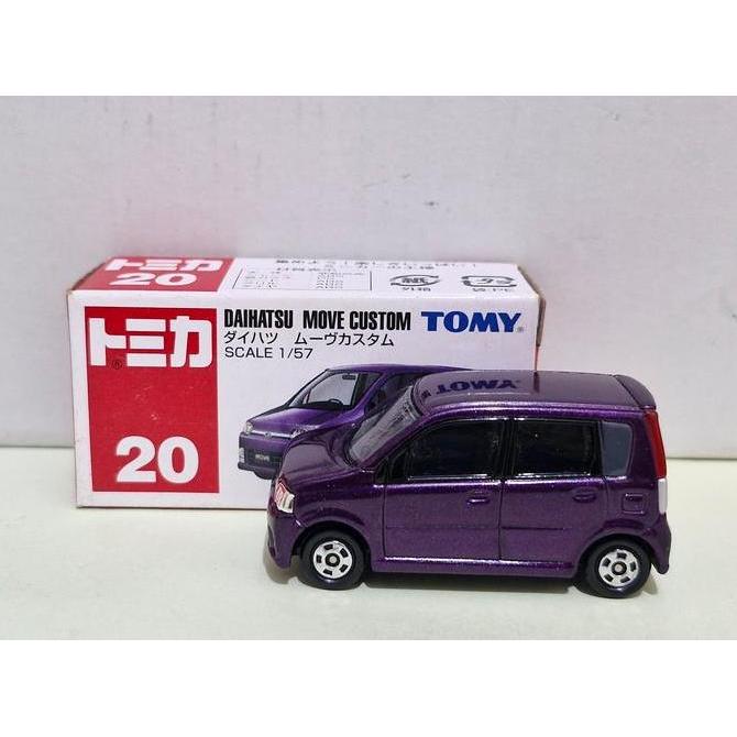 Tomica Takara Tomy Biru 20 Daihatsu Move Custom (Ungu)