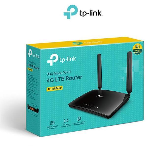 TERMURAH - Tp-Link TL-MR6400 Wifi Router Modem Wifi 4G Unlock ALL Operator