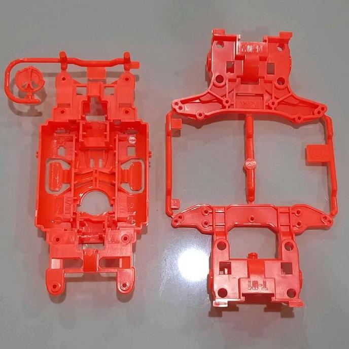 Chassis + NT MS Orange Fluorescent Ori Tamiya Chassis MSL Ori