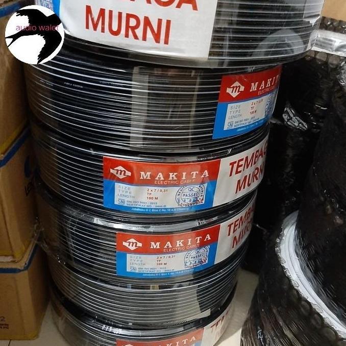 Kabel Makita tembaga murni serabut 100meter