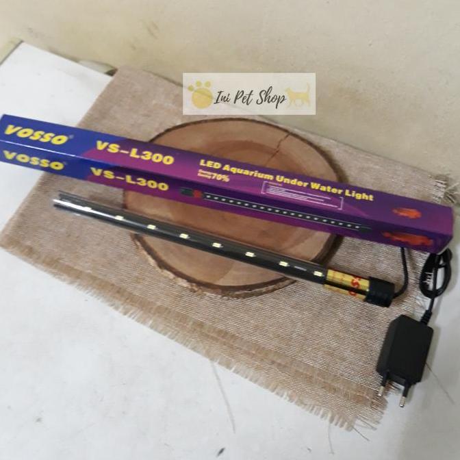 LAMPU AQUARIUM LED VOSSO VS L300 UKURAN 30CM
