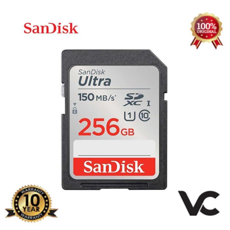 Sdcard Sandisk Ultra 32Gb 64Gb 128Gb 256Gb Sdhc Sdxc Memory Sdcard