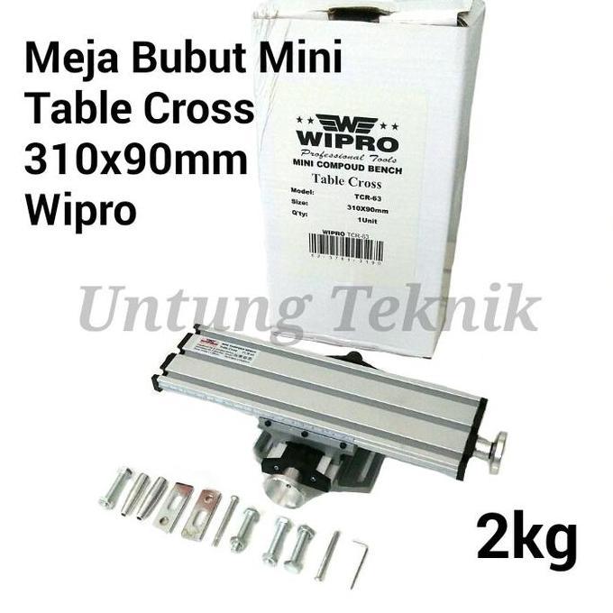 WIPRO Mini Cross Table - Meja Milling - Bubut Mini