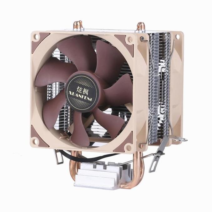 XUANFENG XF920 CPU / PC COOLER RGB 90MM DUAL FAN - 2 Heat Pipes