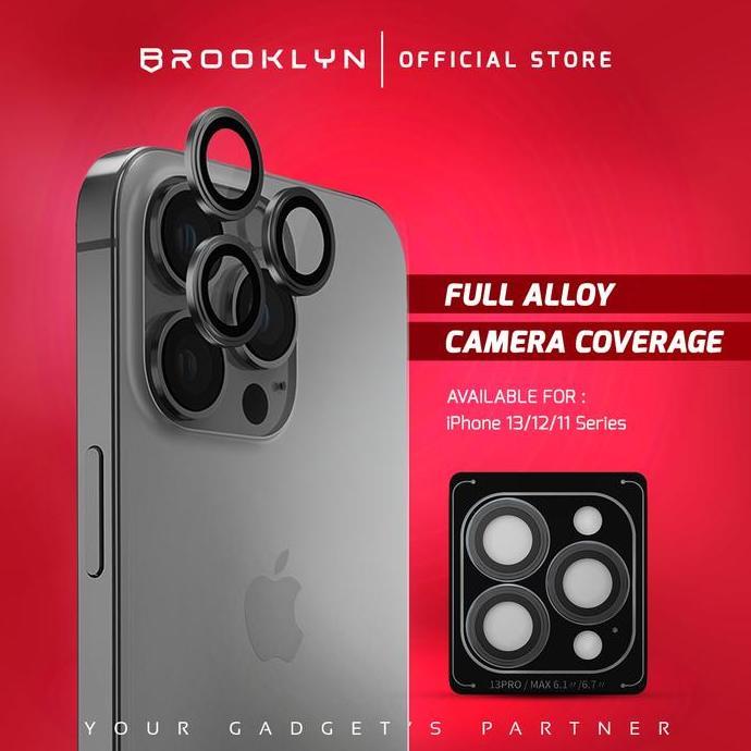 Brooklyn Back Alloy Camera iPhone 15 14 13 12 11 Pro Max Plus Mini