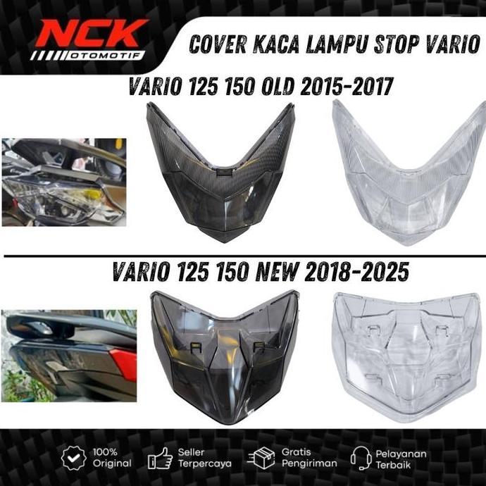 Cover Lampu Stoplamp Vario 125 150 Old New 2015 - 2025 Terbaru