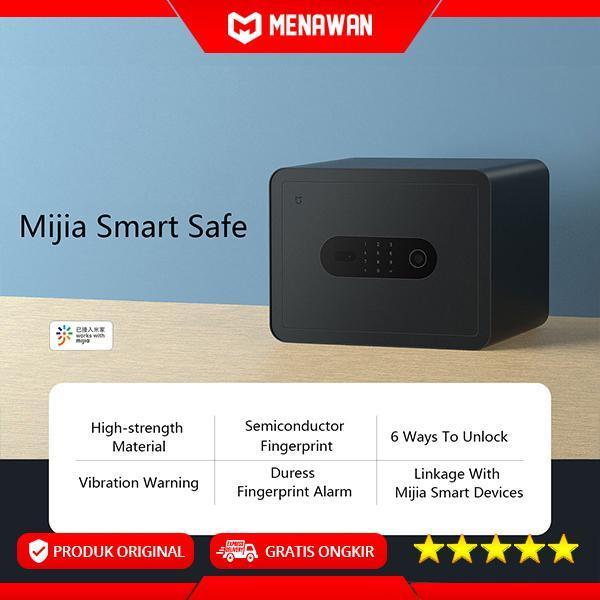 Xiaomi Mijia Smart Safe Deposit Box Fingerprint Safety Box Brankas
