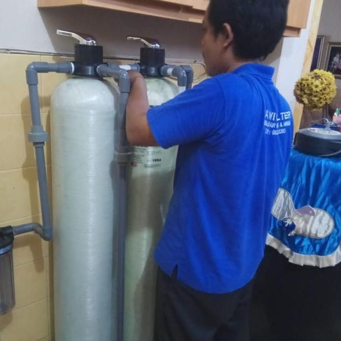 HARGA DISC - Paket Filter Air PDAM/SUMUR 2Tabung Frp 1054