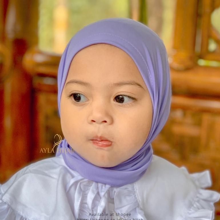 RECOMMENDED CAMILA Pashtan Anak Camila / Pashmina Instan Anak Jersey Premium