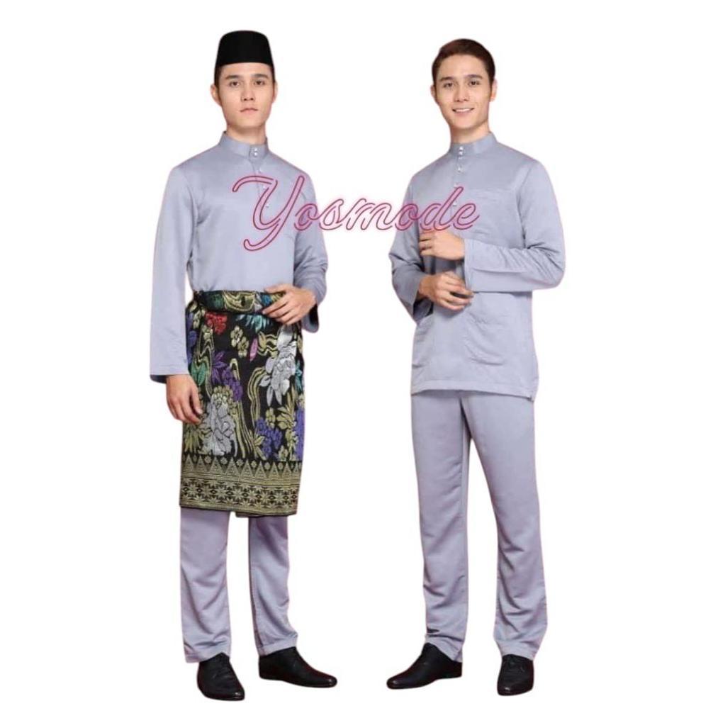 HOT PRODUCT 1 STEL BAJU CELANA KOKO MELAYU TELUK BELANGA PRIA PREMIUM BAJU MELAYU PRIA TERBARU KANCI