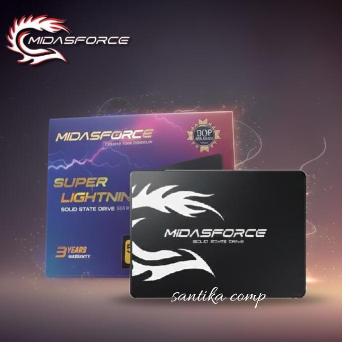 TERMURAH - SSD 512GB Midasforce Sata 3 6gb/s Super Lightning