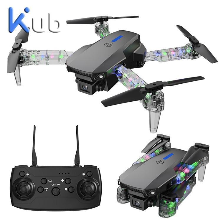 Kubaby Drone Dengan Dual Kamera Hd Drone Wifi Fpv Kamera Drone 4K Kamera Hd Posisi Visual Drone Pemu