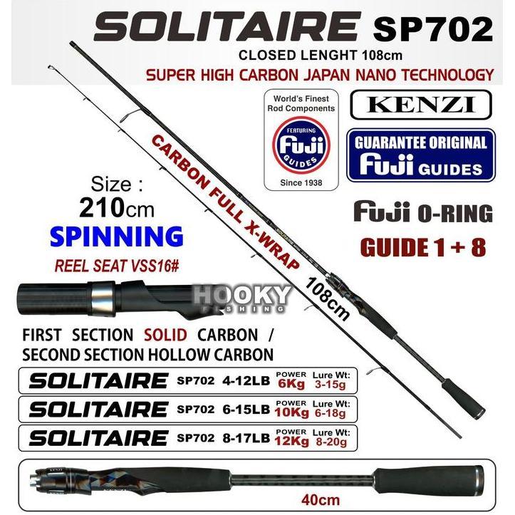 JORAN KENZI SOLITAIRE SPIN 702 | 210 CM