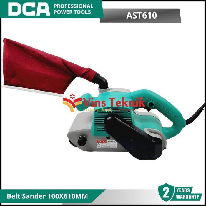 DCA AST610 Mesin Amplas Sabuk Belt Sander 100x610mm AST 610