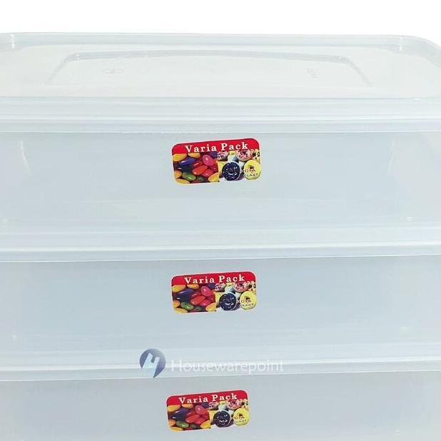 Box/Kotak/Container/Toples Makanan Kue Donat Varia Pack 3500 Ml,5000Ml