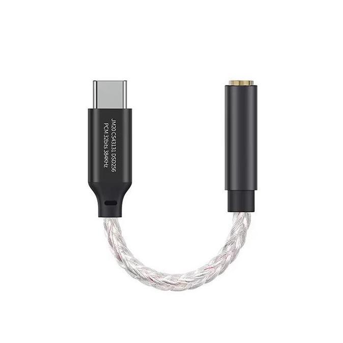 jcally JM20 DAC Portabel USB-C ke 3.5mm