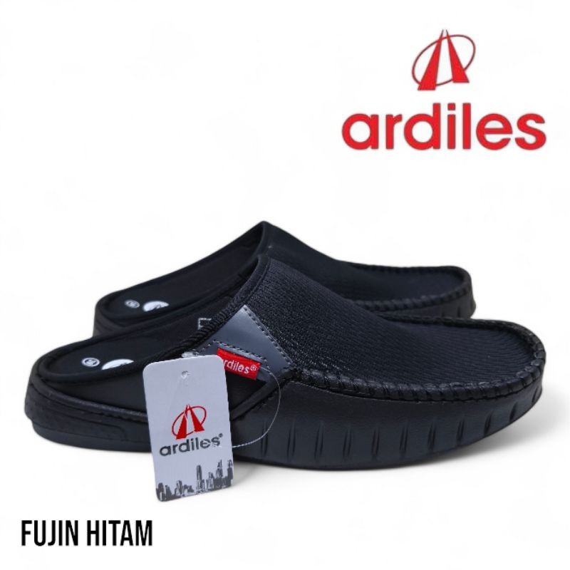 Sepatu Slop Ardiles Slip On Hitam - Original Quality