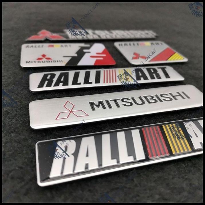 HOT DEAL EMBLEM 3D RALLIART MITSUBISHI PAJERO SPORT OUTLANDER XPANDER LANCER
