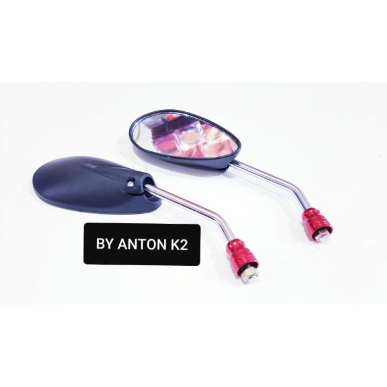 KACA SPION OVAL VARIASI MOTOR SUPRA X 125-SUPRA FI -SUPRA FIT -KHARISMA-BLADE-BLADE DLL