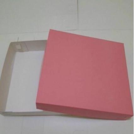 Kotak Kue PINK / Box Dus Kue / Kotak Brownies / Bolu / Cake / Donat