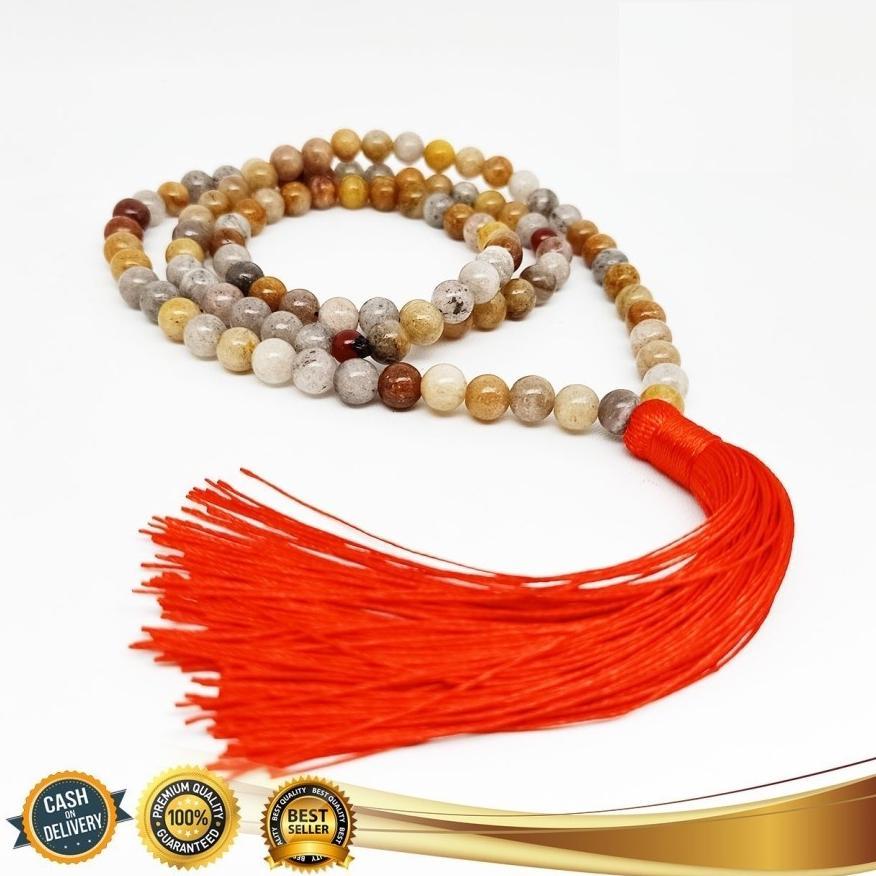 EXCLUSIVE Tasbih 99 Butir Batu Giok Asli Import Burma Hijau 8mm - Kalung Tasbih Bayar Di Tempat