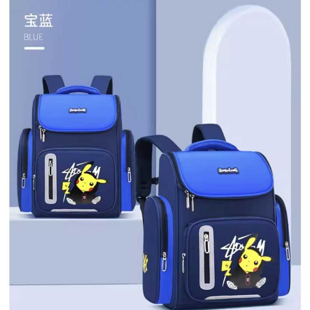 Grade Ori Tas Anak Laki Laki Pokemon Tas Ransel Anak Tk Sd