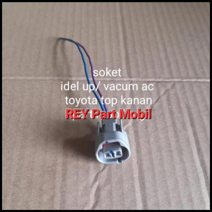 TERLARIS SOKET IDLE UP SOKET BLOWER AC TOYOTA ORIGINAL