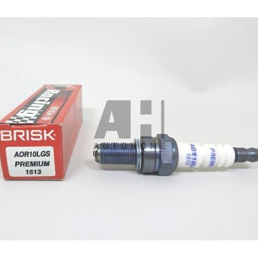 Busi Kawasaki KLX250 - KLX 250 - BRISK Premium LGS - AOR10LGS