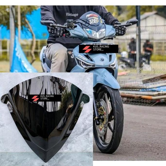Visor Variasi Honda Supra X 125 Winshield Supra X 125 Universal Motor Terbaik