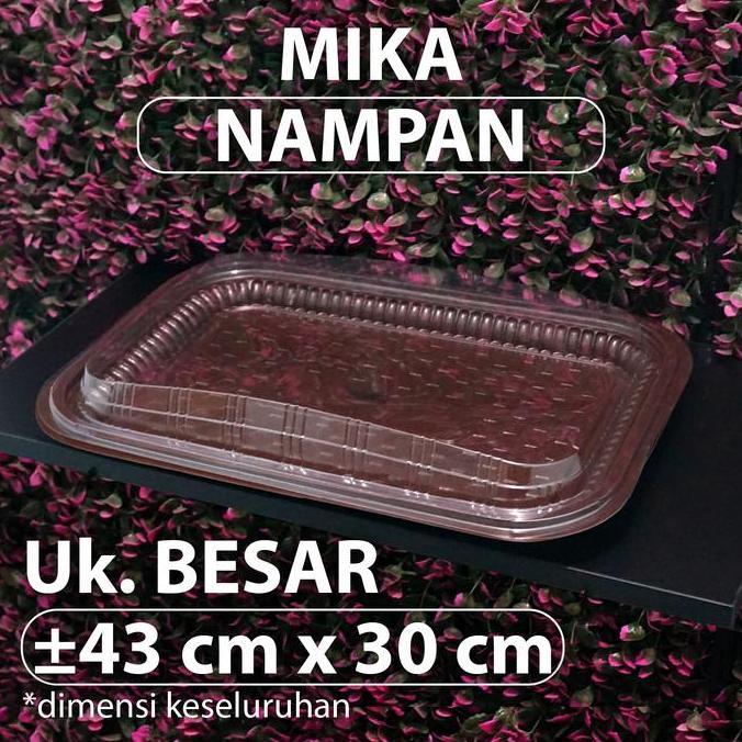 Mika Nampan Plastik Besar - Nampan Kue Kering Basah - Nampan Tray