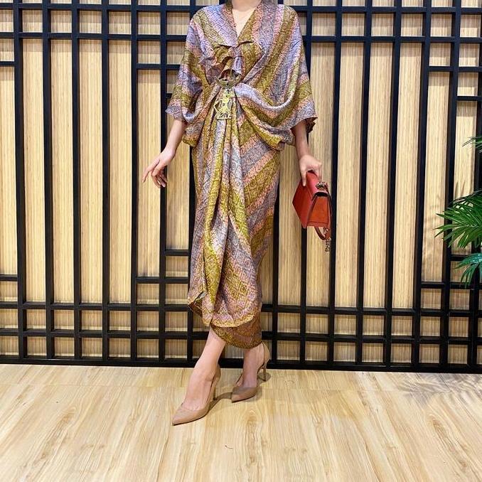 Lausboutique-Long Kaftan Rempel 3-Kaftan Batik-Kaftan Panjang TA