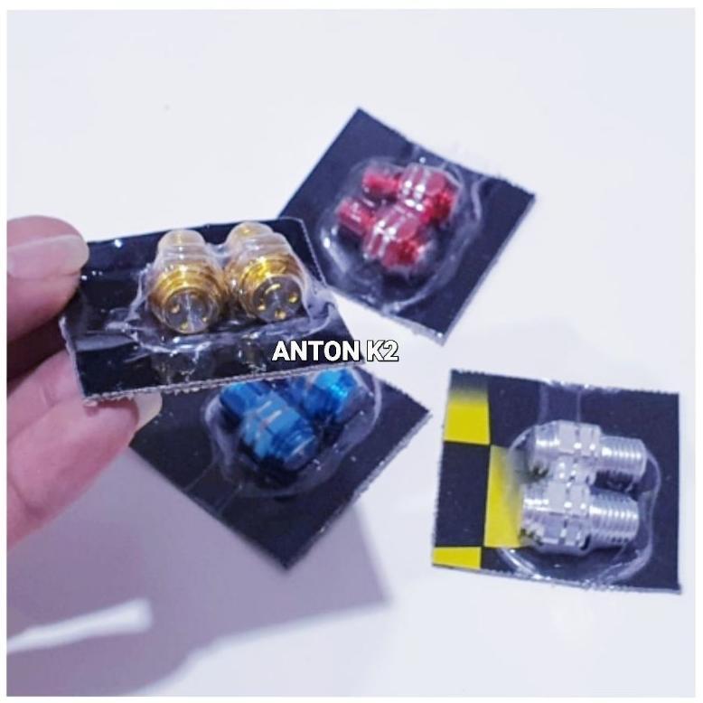 AKSESORIS BAUT VARIASI KACA SPION MOTOR-BAUT/SEKRUP KACA SPION ALL MOTOR HONDA-YAMAHA MODEL SMILEY