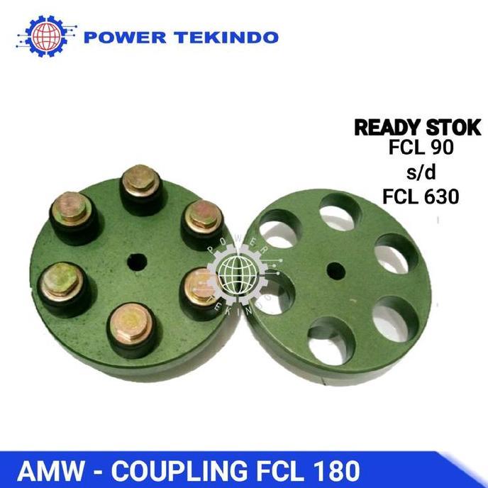 Coupling FCL 180 AMW Sambungan Mesin Dinamo Gearbox Kopel Flexible Coupling