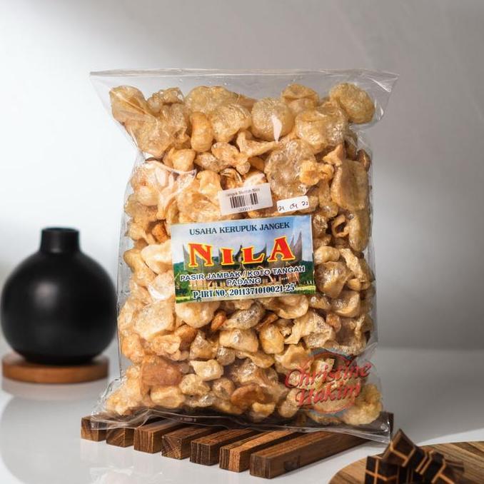 Kerupuk Kulit Mentah NILA KECIL Padang / Jangek