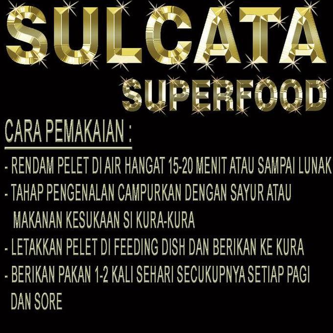 10KG SULCATA SUPERFOOD PELET SUPER MAKANAN SULKATA ADULT BABY BITES PAKAN KURA-KURA DARAT TORTO FOOD