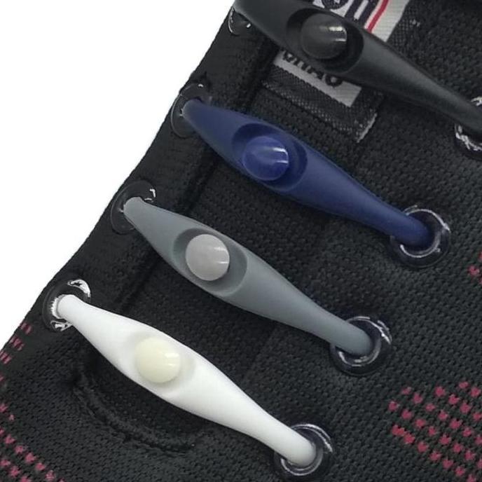 Tali Sepatu Silicone Karet (No-Tie Shoelaces Elastic Silicone Shoe)