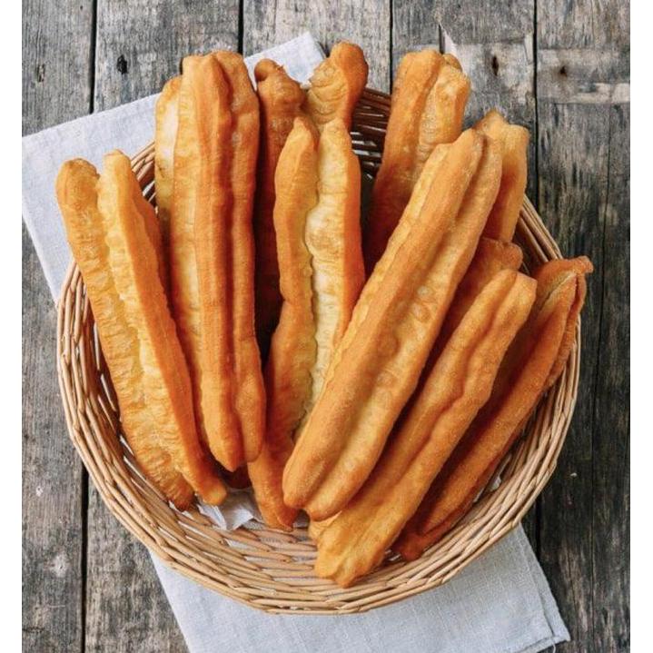 Cahkwe Cakwe YouTiao Fritters Roti Goreng Frozen Beku isi 10pcs