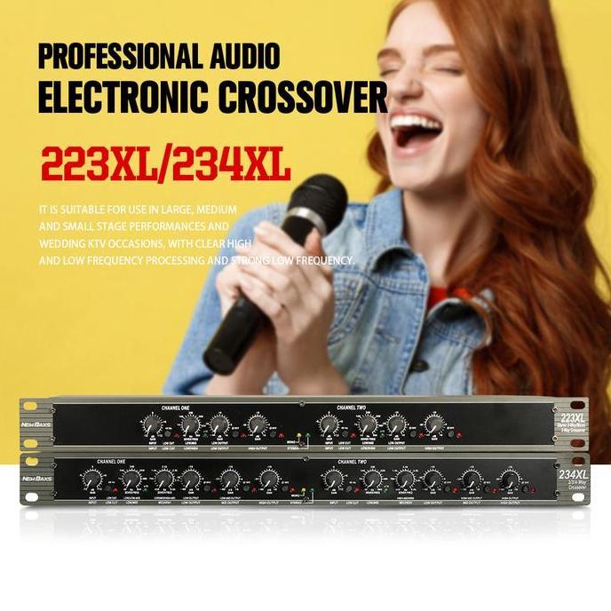 Wkprojek- New Baxs [Cod] 223Xl/234Xl Pembatas Crossover Baru Dua Saluran 2 Pembagi